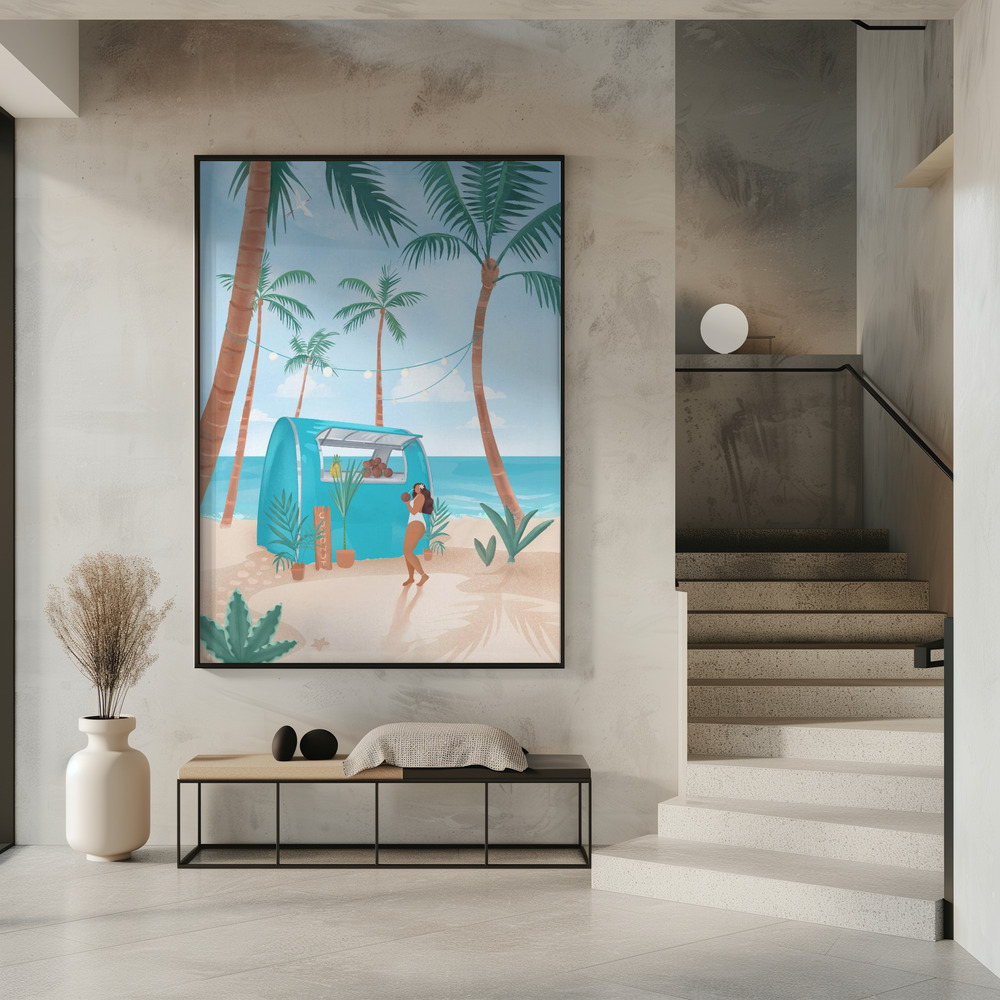 Plakat - Summer i indgangen