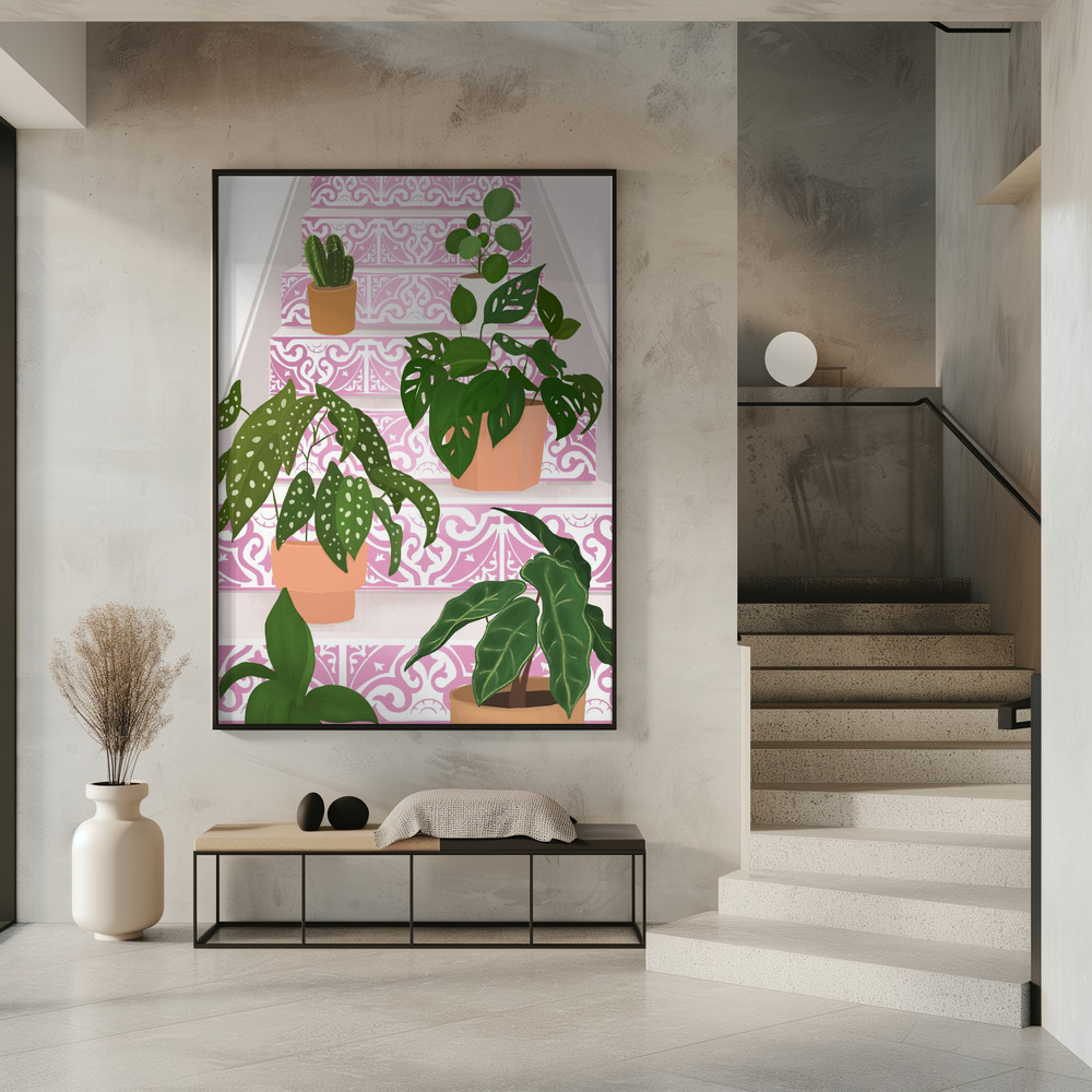 Plakat - Plants i indgangen