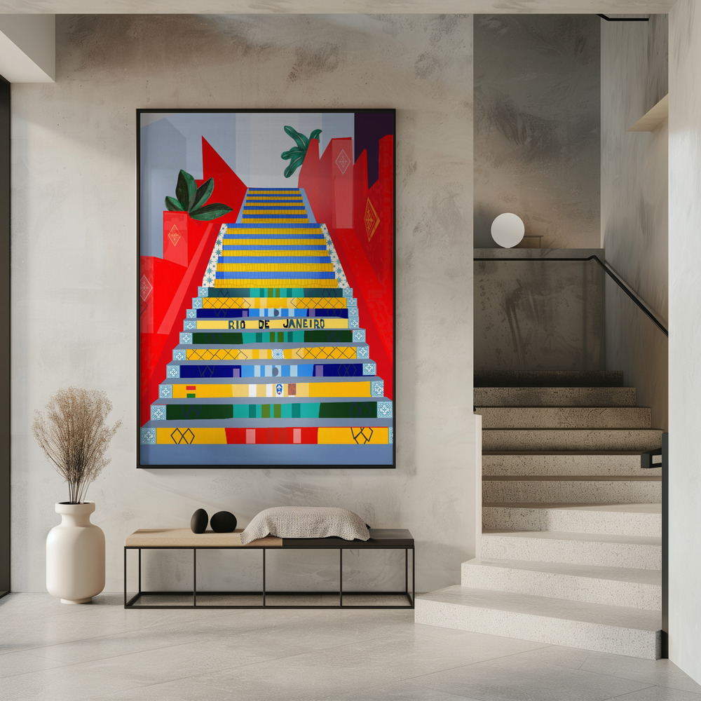 Plakat - Rio de Janeiro i indgangen