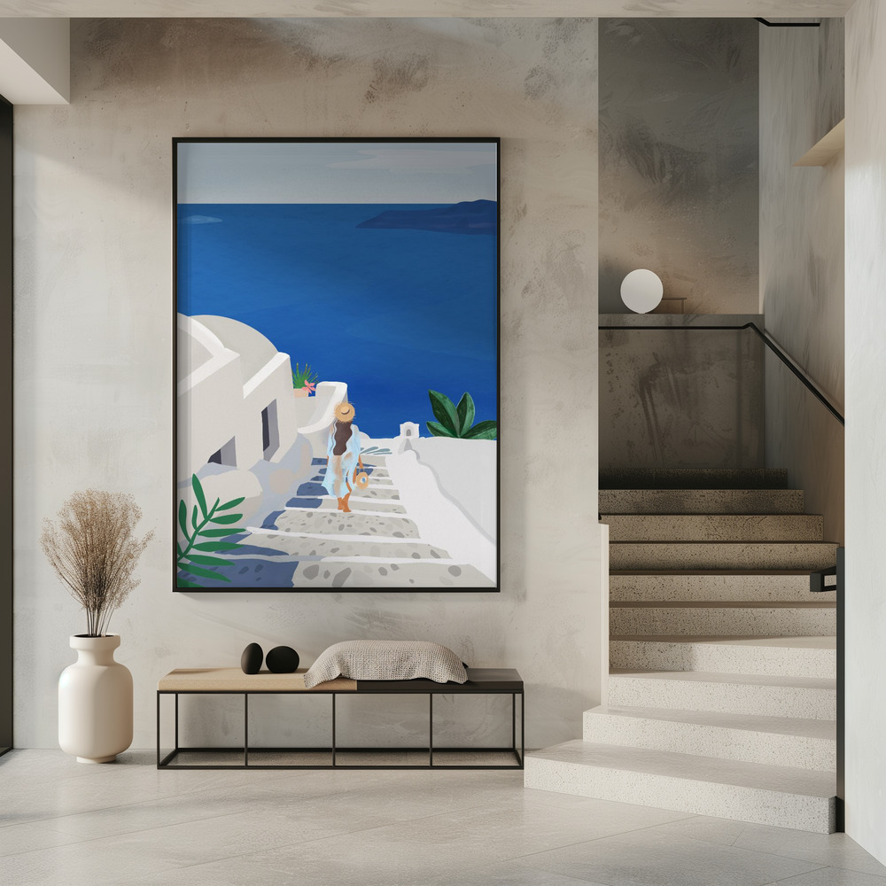 Poster Into the Blue - Affisch i entré