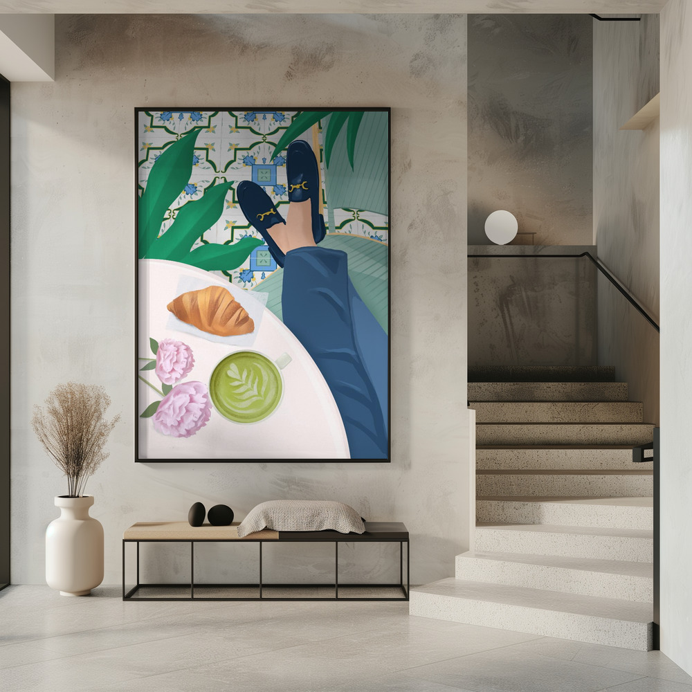 Poster - Cafe in ingresso