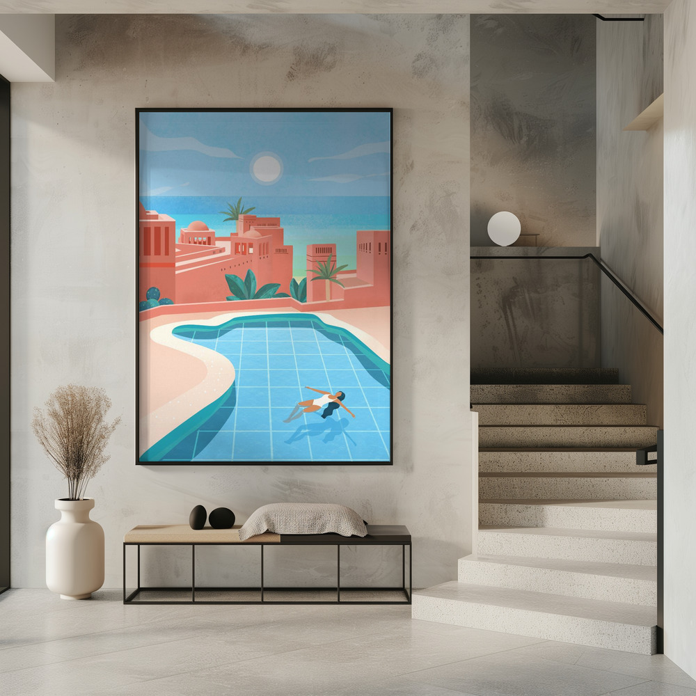 Poster - Tenerife in entrance