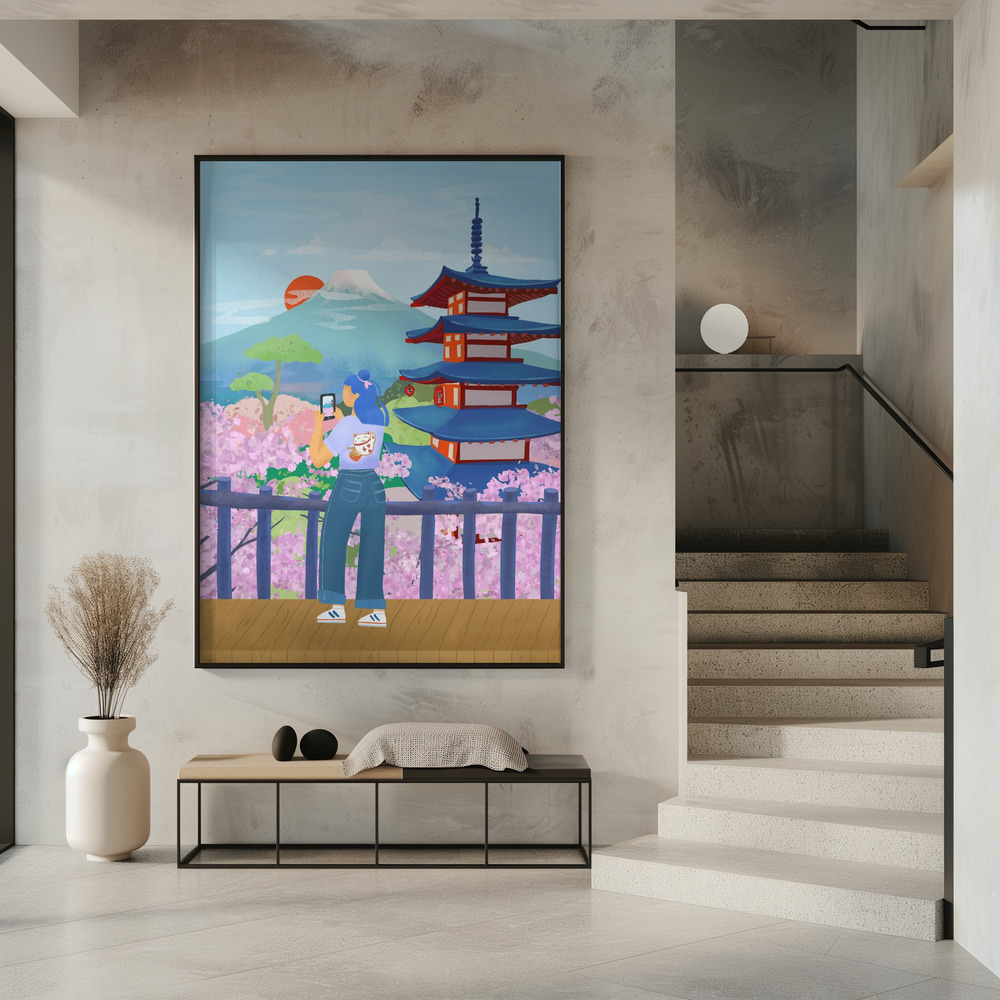 Poster - Japan in entrance