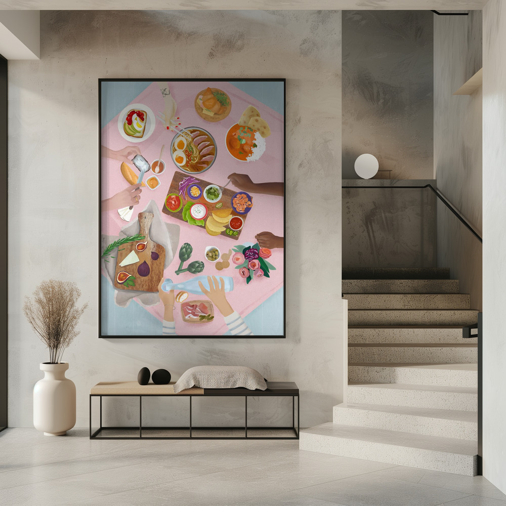 Poster - Brunch in entrance