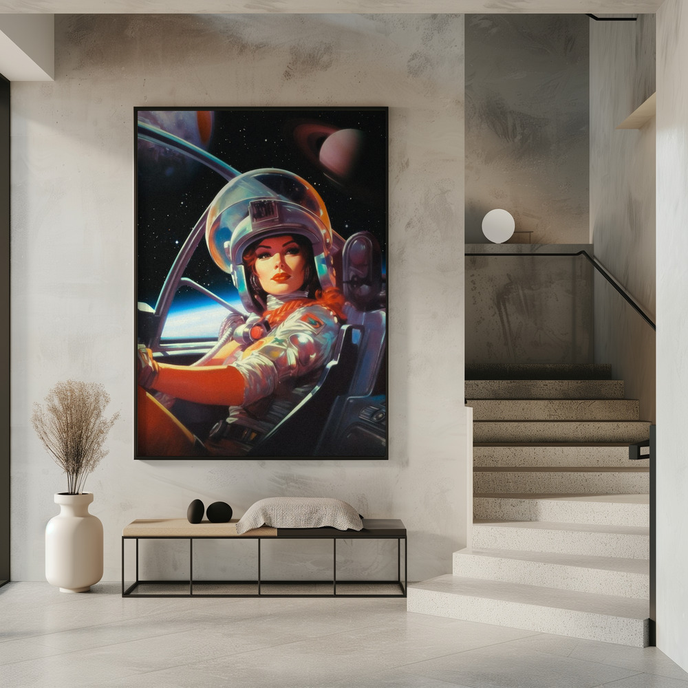 Plakat - Next Stop Mars i indgangen