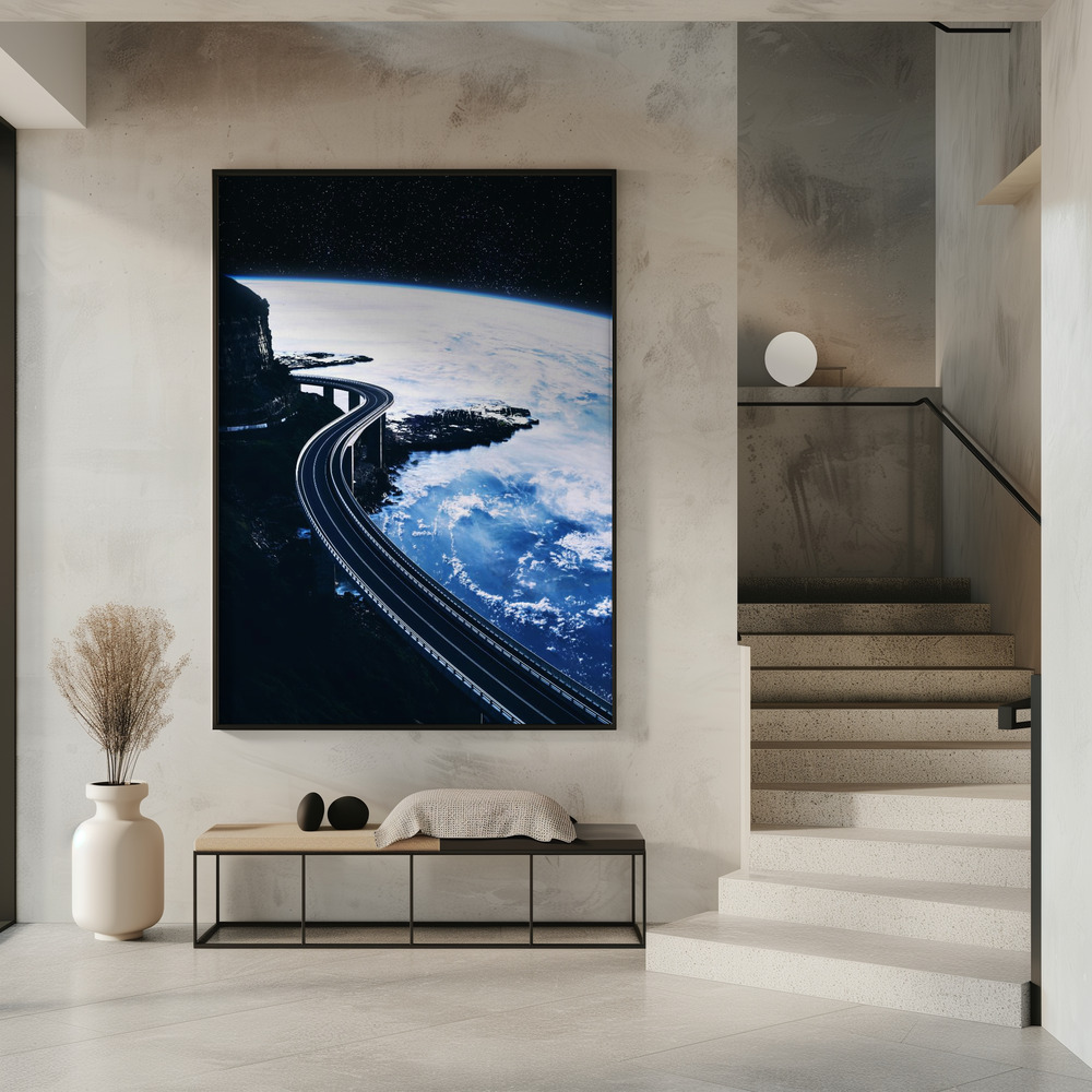 Poster - Road To Infinity in entrance