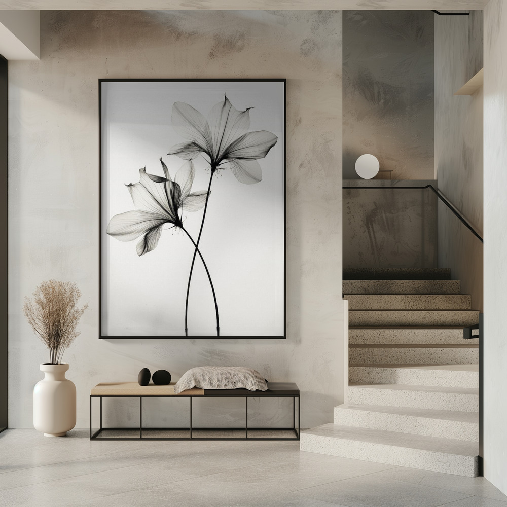 Poster - Transparent Botanic No 6 in entrance