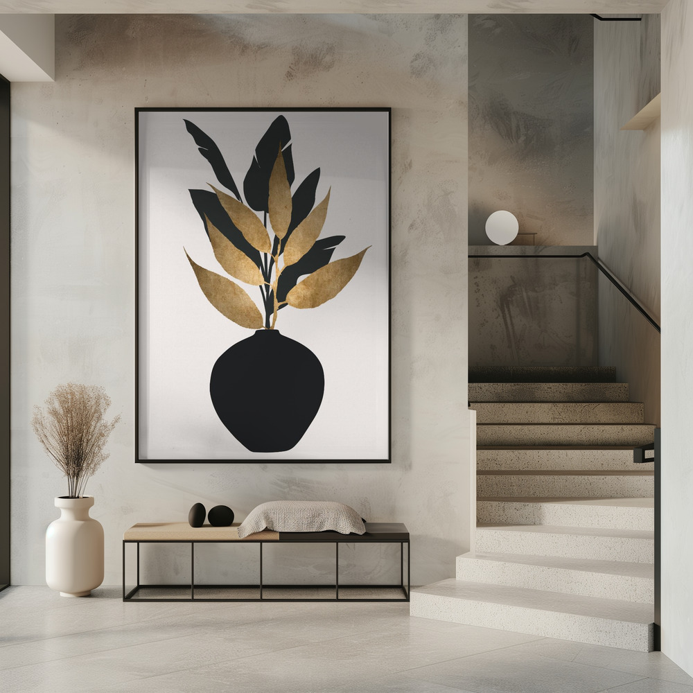 Poster - Bouquet No.5 in entrance