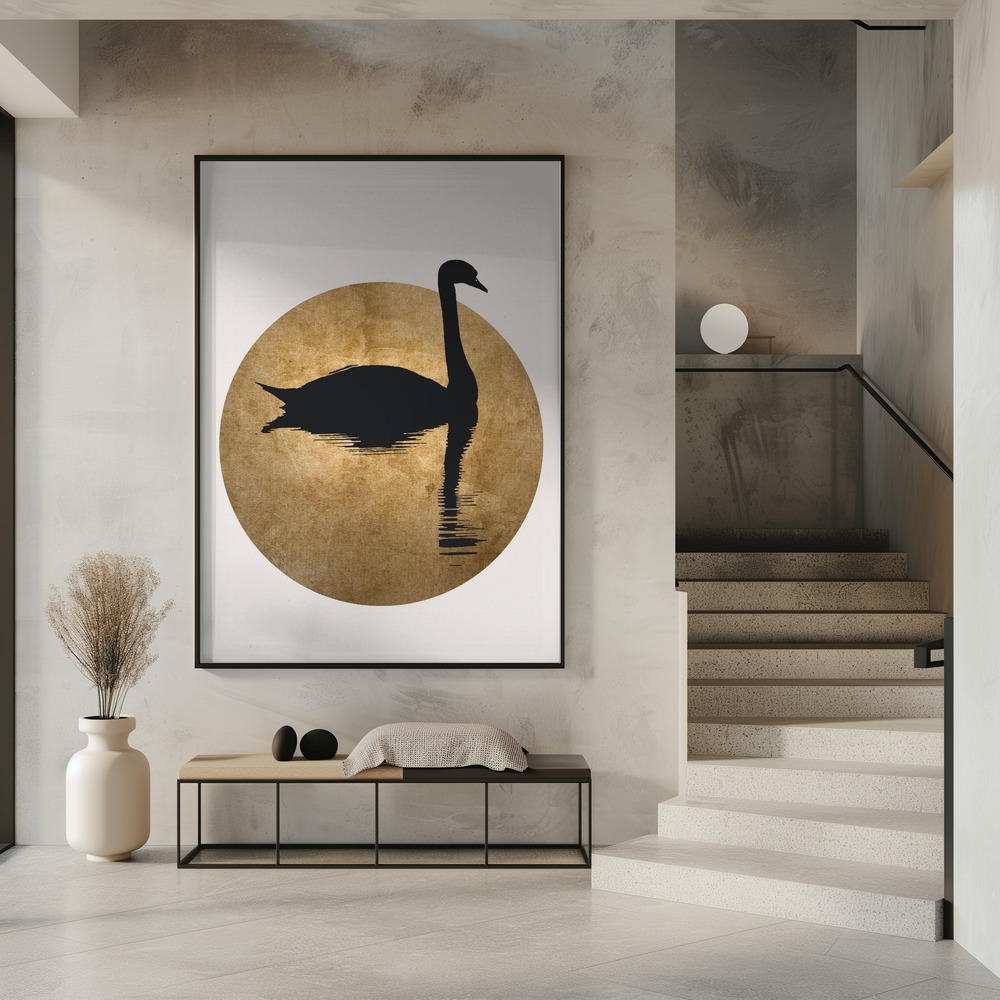 Poster - The Swan Gold in entrance