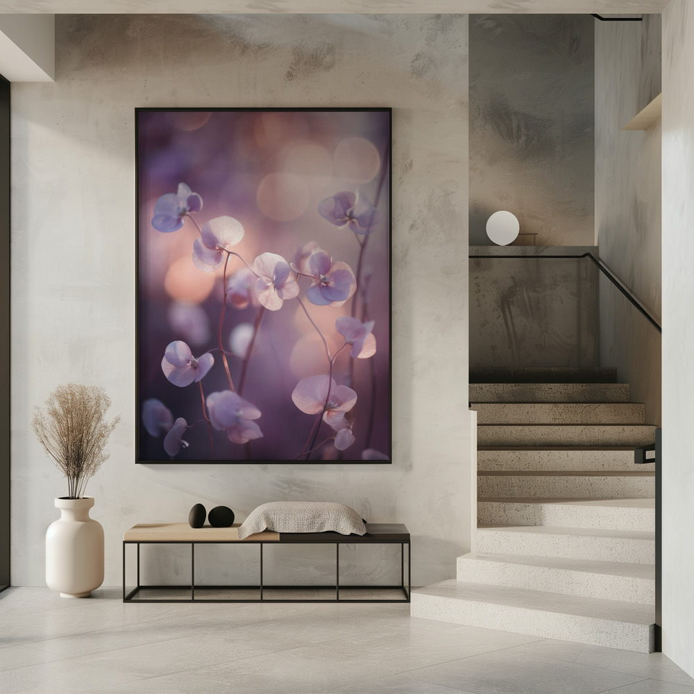 Affiche - Tiny Aubrieta dans l'entrée