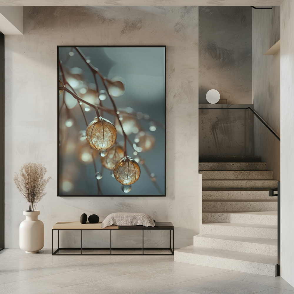 Poster - Tiny Glass Berries No 2 in entrance