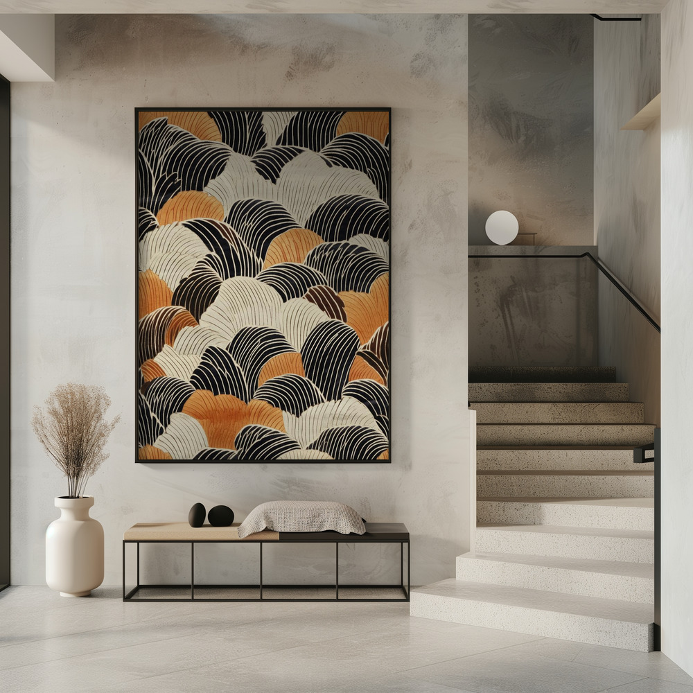 Plakat - Shell Mountains i indgangen