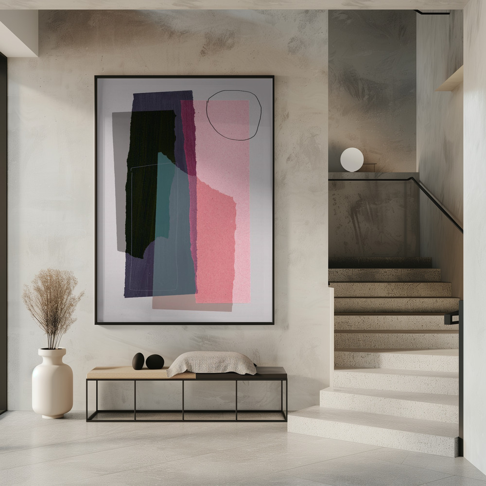Affiche - Pieces 5C dans l'entrée