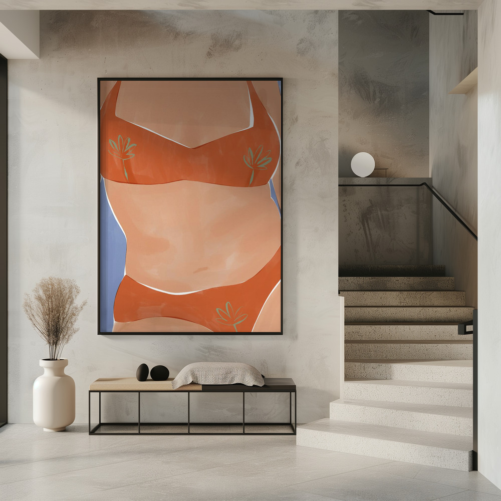 Poster - Bikini Babe in entree