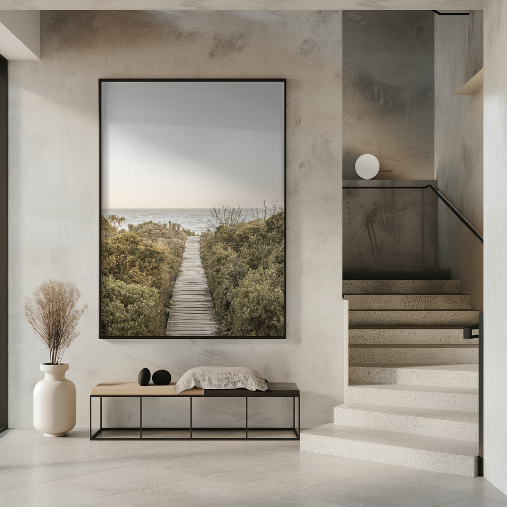 Poster - Boardwalk im Eingang