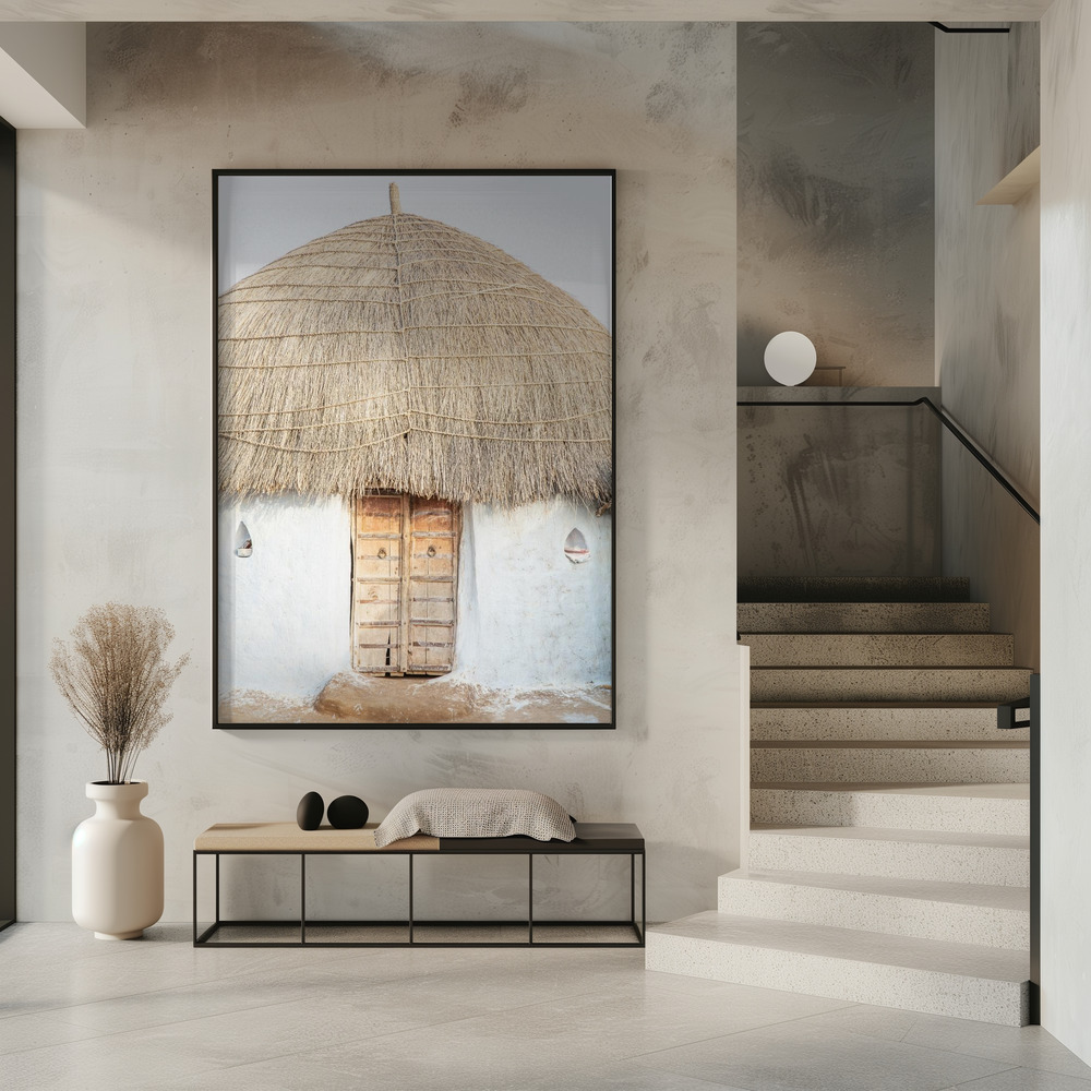 Poster - Desert Hut in entrance