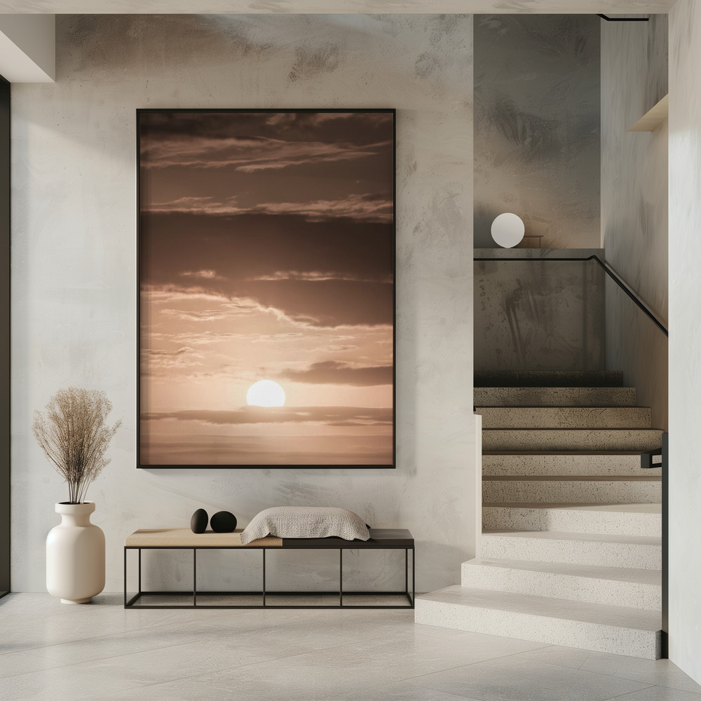 Poster - Liquid Sunshine in entrance