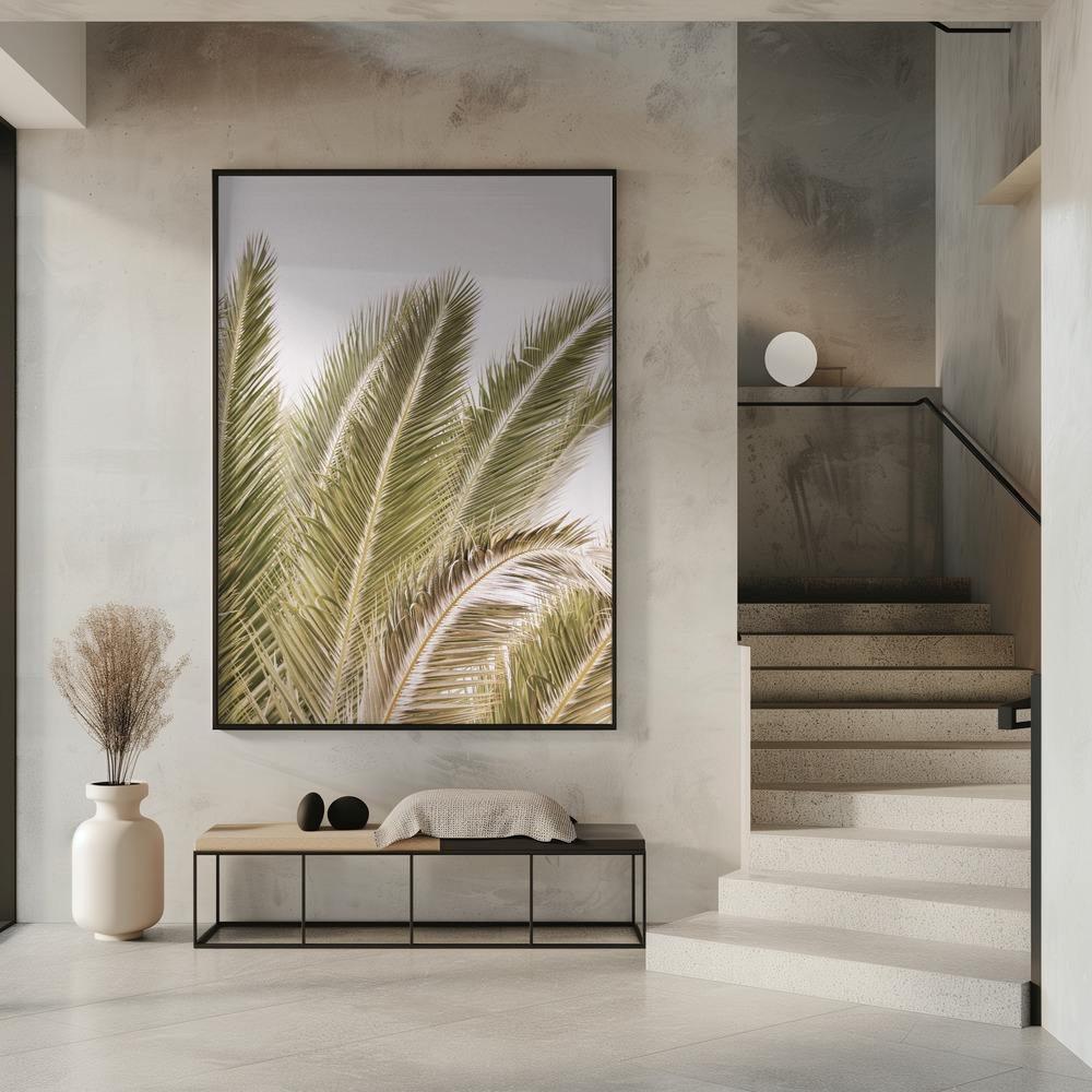 Poster - Oasis Palm 01 Oa 01 in entree