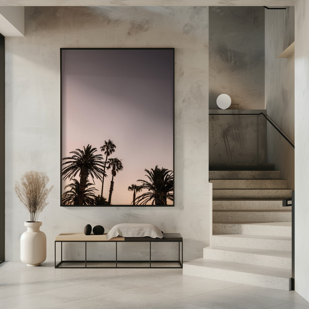 Poster - Palm Point in entrance