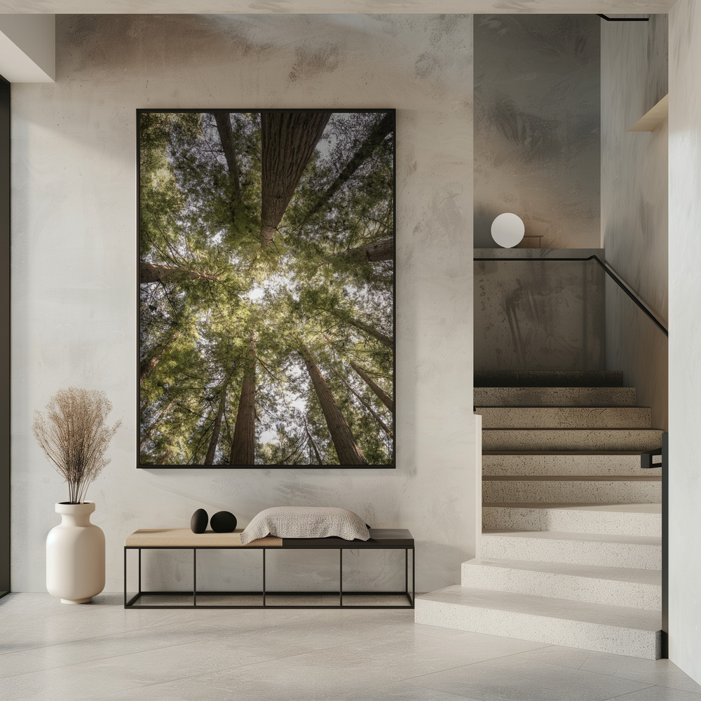 Poster - Reedwood Forest in entrance