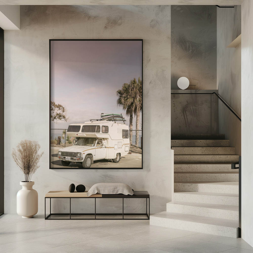 Poster - Surf Wagon in entrance