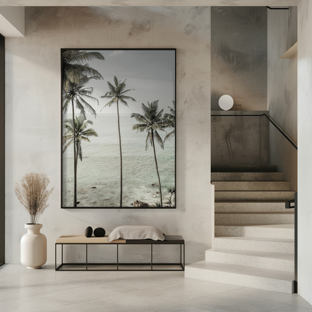 Poster - Tropical Dreams im Eingang
