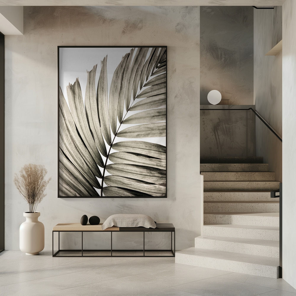 Poster - Palm Leaves 22 in entrance