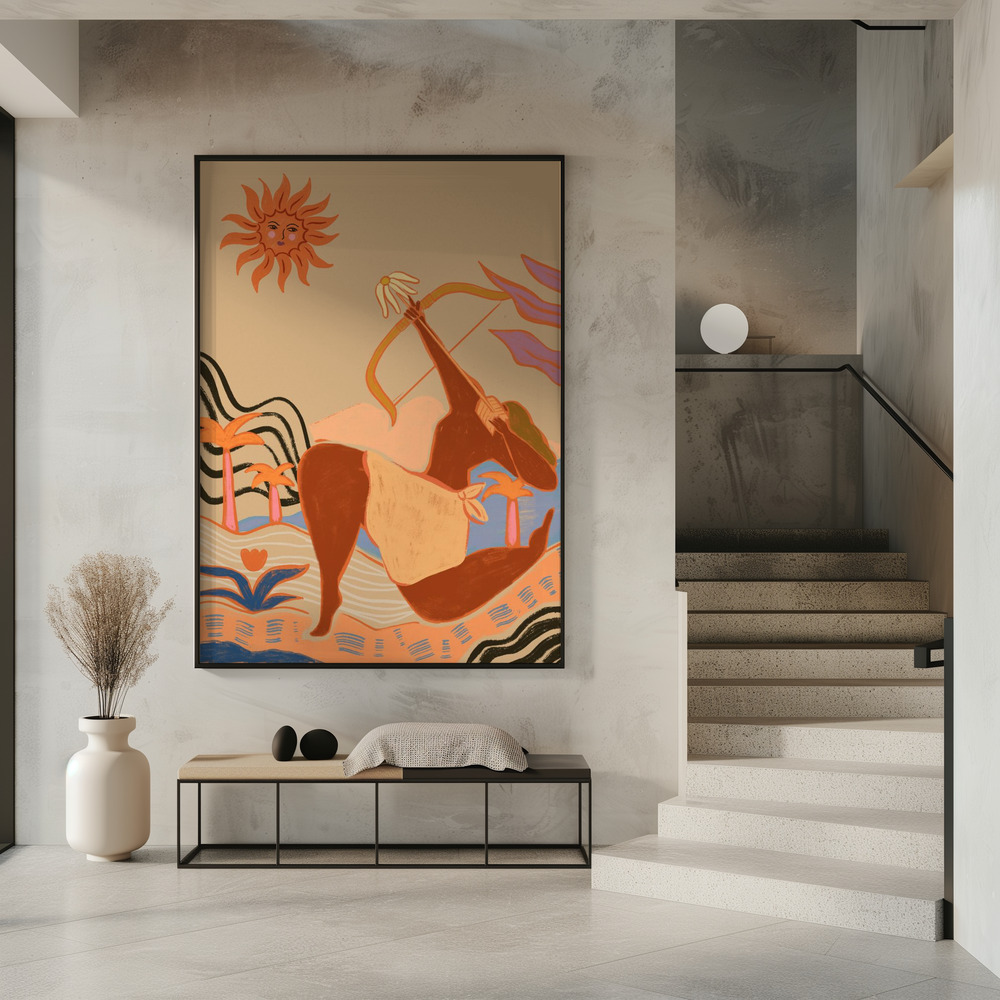 Poster - Bow And Arrow in entrance