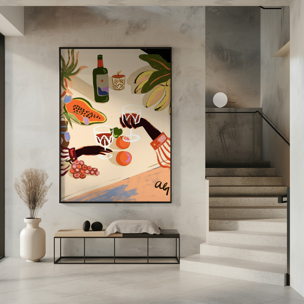 Poster - Cheers To You in entrance