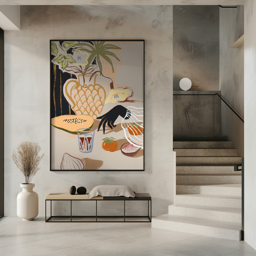 Poster - Fruitful Spread in entrance