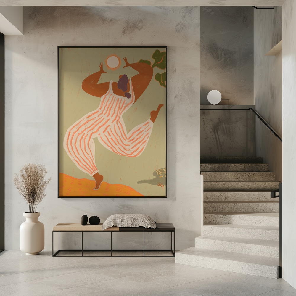Poster - Reach For The Sun in entrance