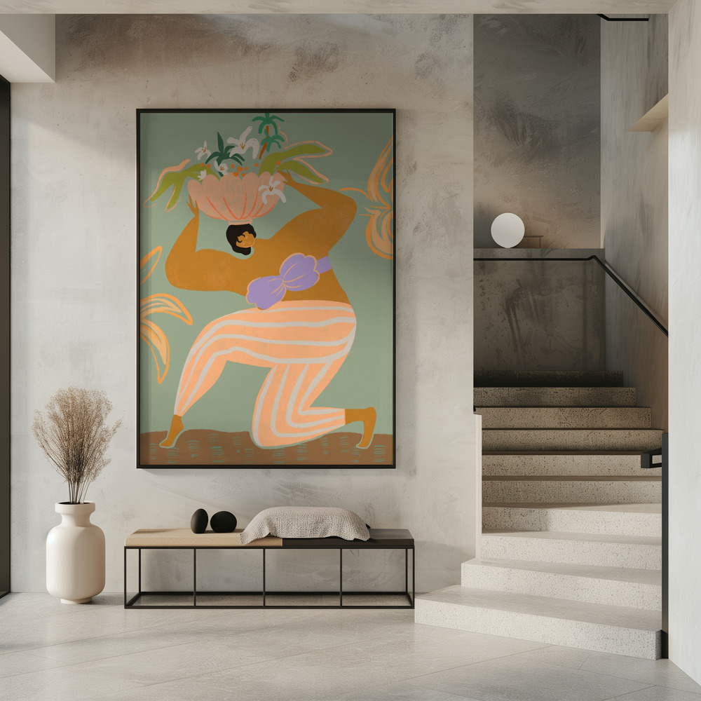 Poster - The Weight Of The World in entrance