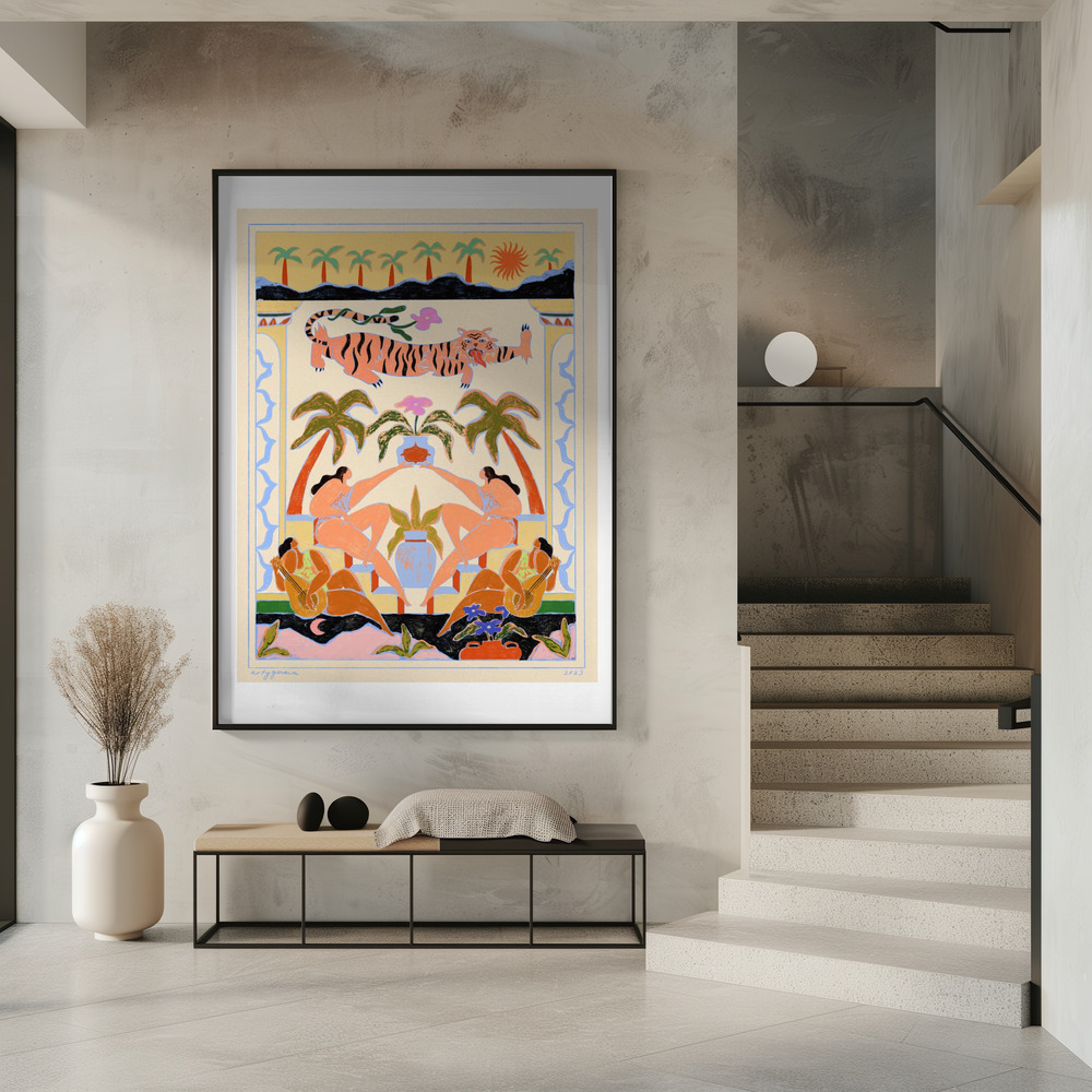 Plakat - Tropicana przy wejściu