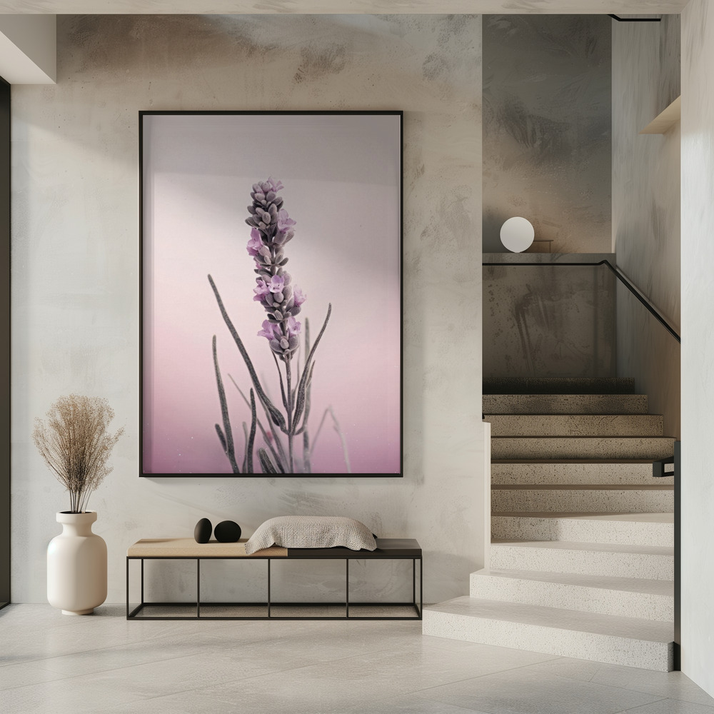 Affiche - Pastel Lavender dans l'entrée