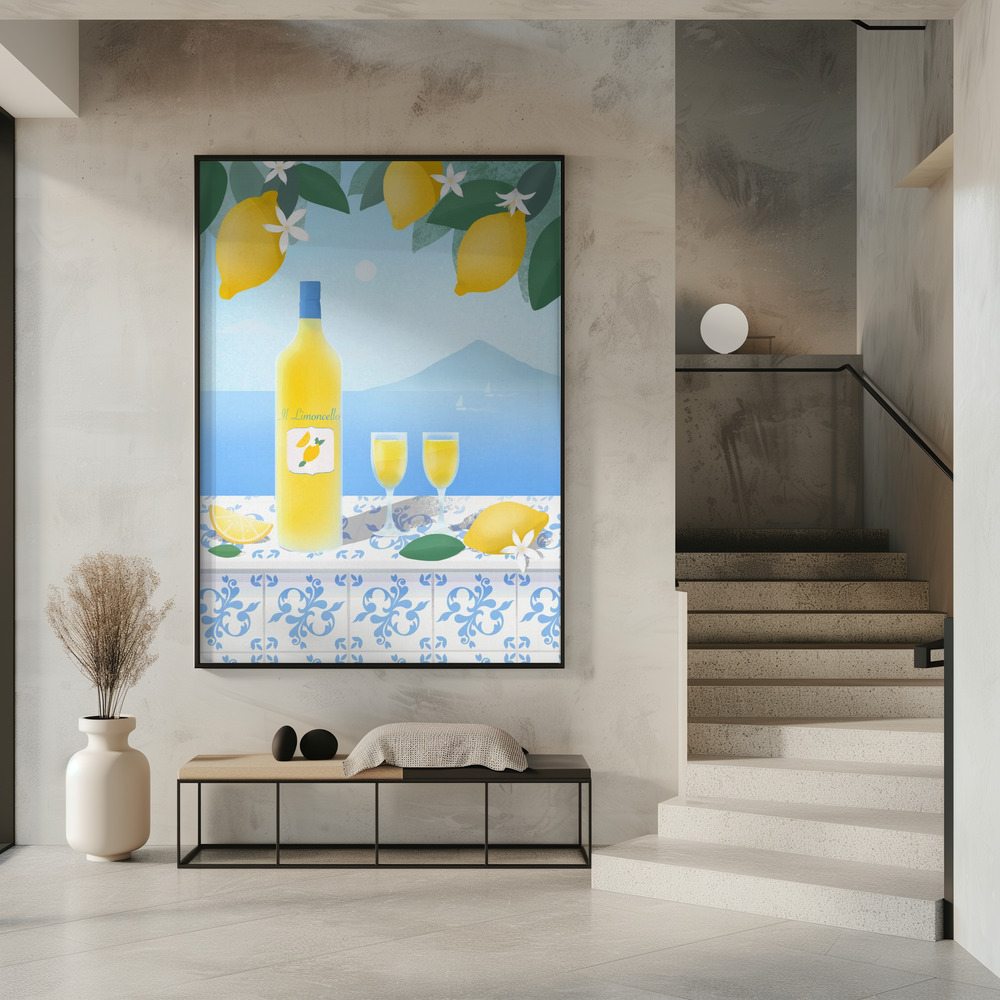 Poster - Limoncello in entrance