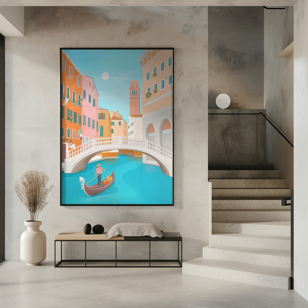 Poster - Venice in entrance