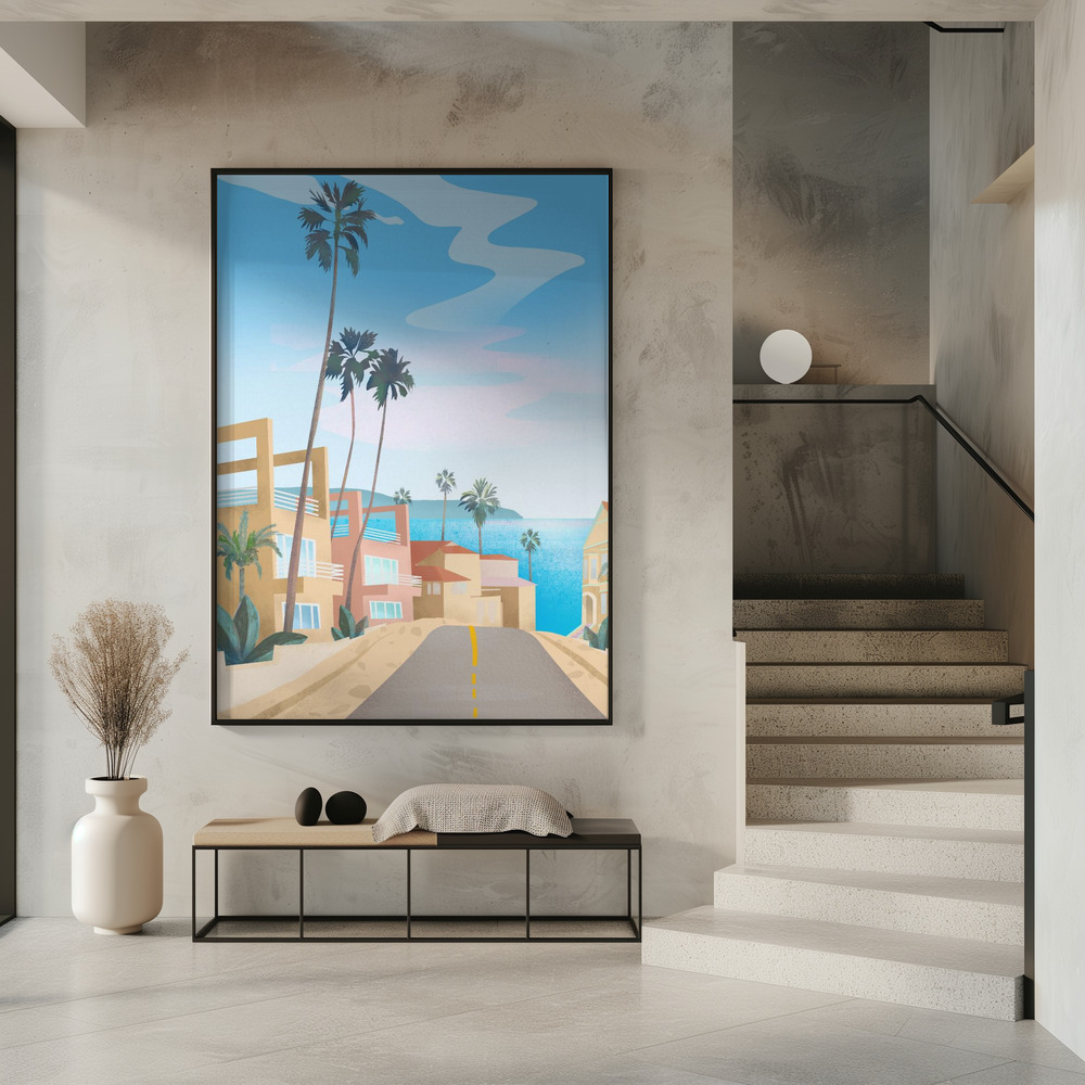 Affiche - California dans l'entrée