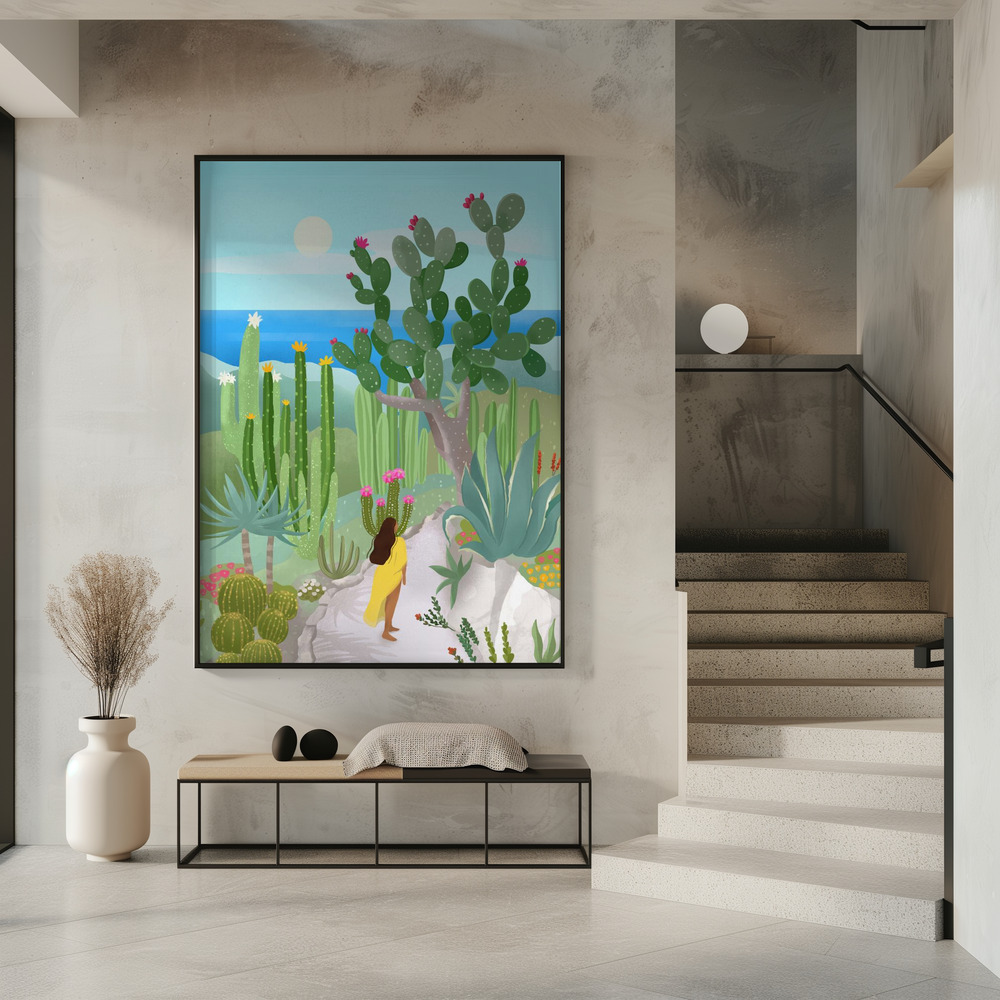 Poster - Elz Jardine in entrance