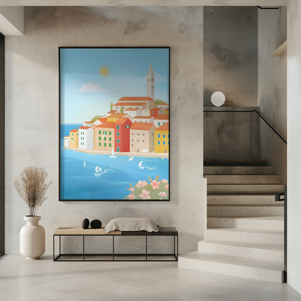 Poster - Rovinj in entrance