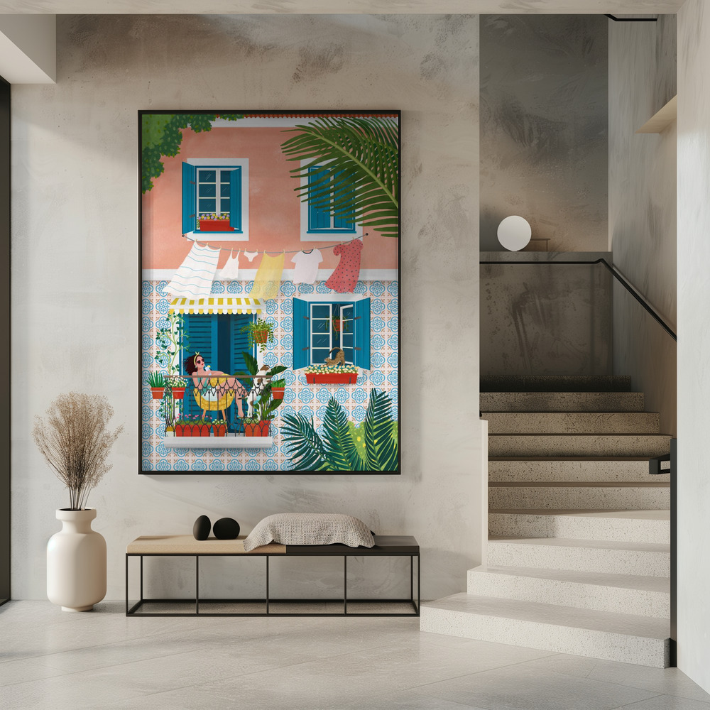 Poster - Lisbon in entrance