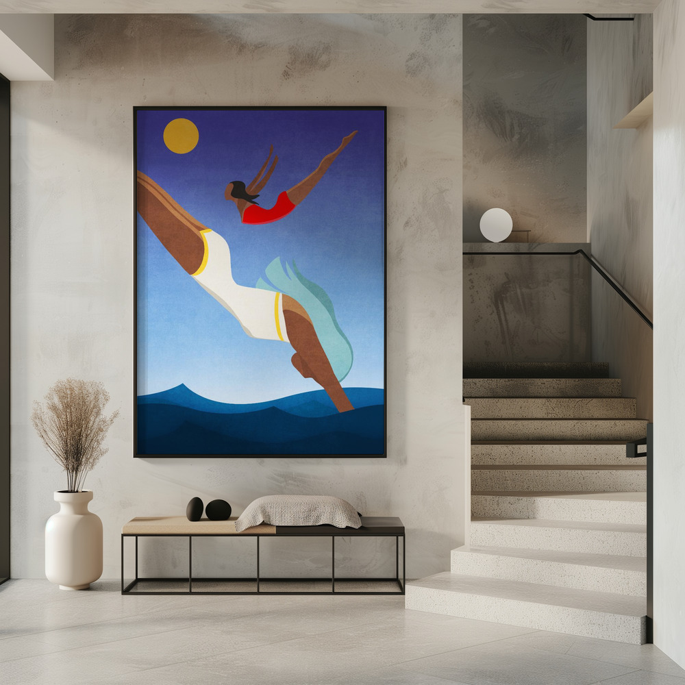 Poster - Graceful Dive in entree