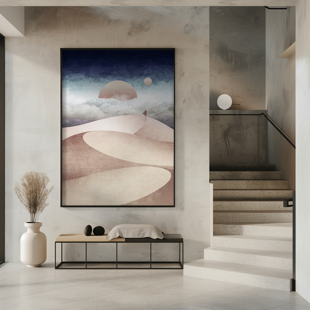 Póster - Desert Dreamscape en la entrada
