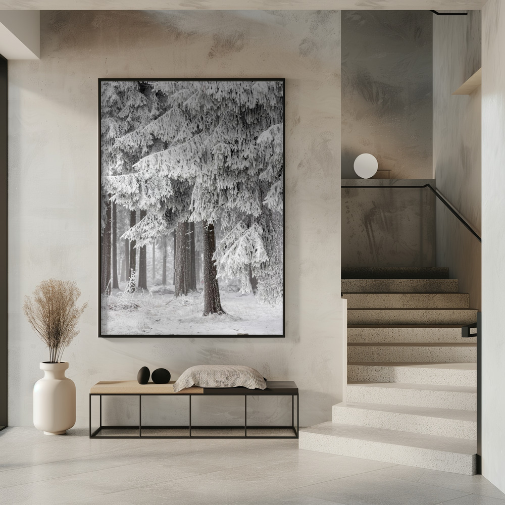 Poster - Winter Forest 2 in entrance