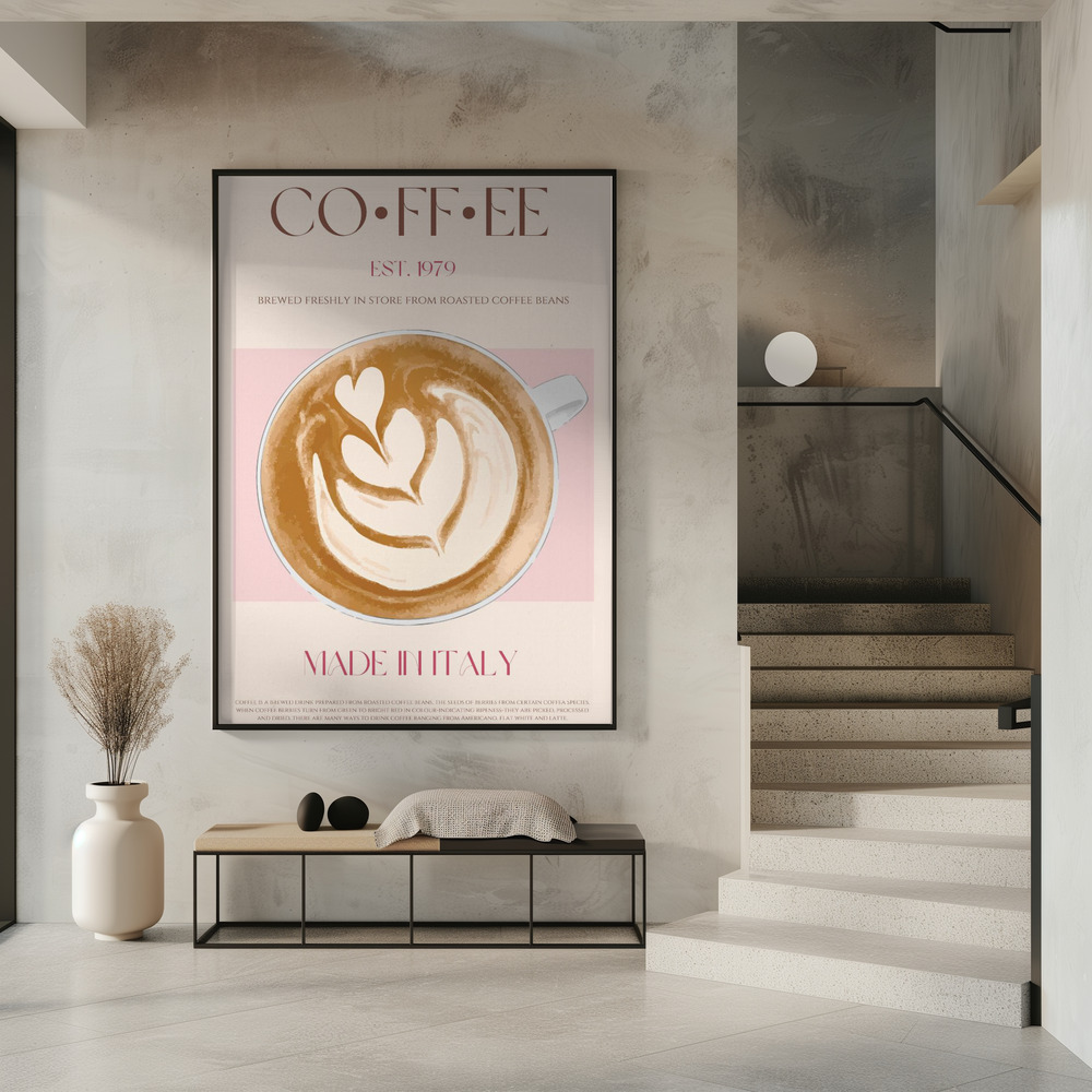 Poster - Coffee Print in entree