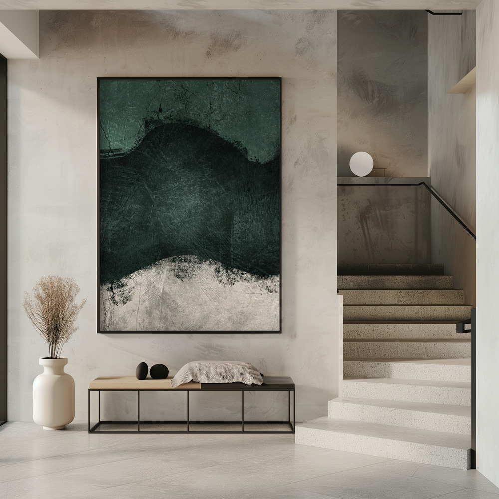 Juliste - Midnight Emerald No2 sisäänkäynnillä
