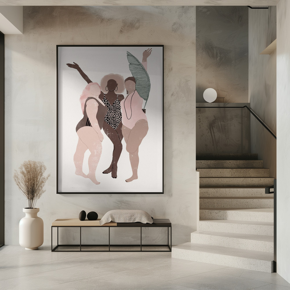 Plakat - FEMME SAFARI nr 5 przy wejściu