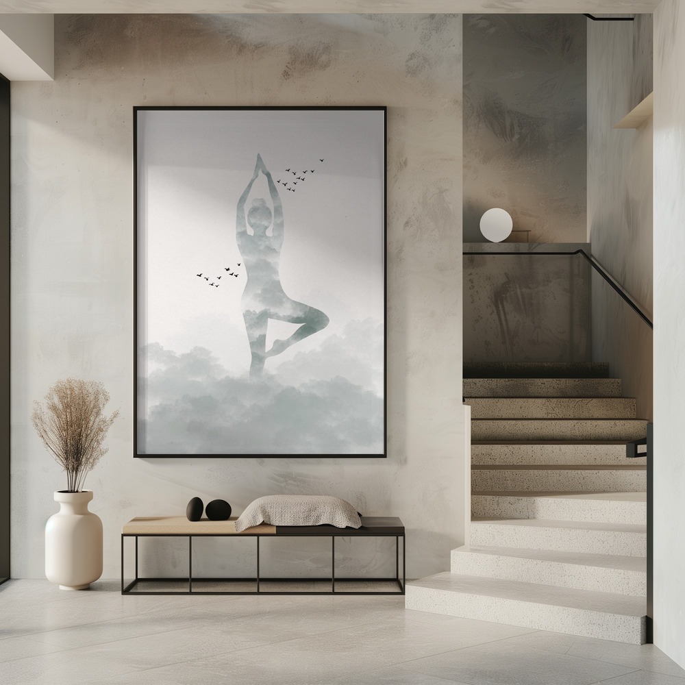 Poster - Christina Palm in entrance