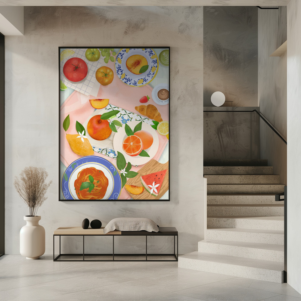 Poster - Summer Brunch in entree