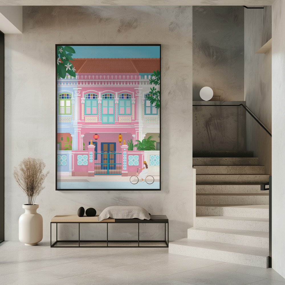 Poster - Singapore in entrance