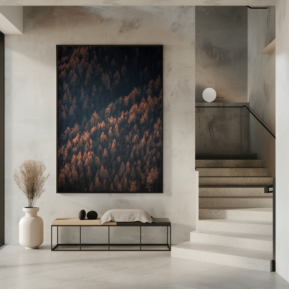 Poster - Autumn Woods 2 in entrance